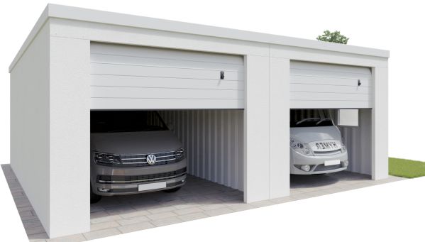Doppel-Fertiggarage Caravan jetzt mit Preis berechnen Doppel-Fertiggarage Caravan jetzt mit Preis berechnen